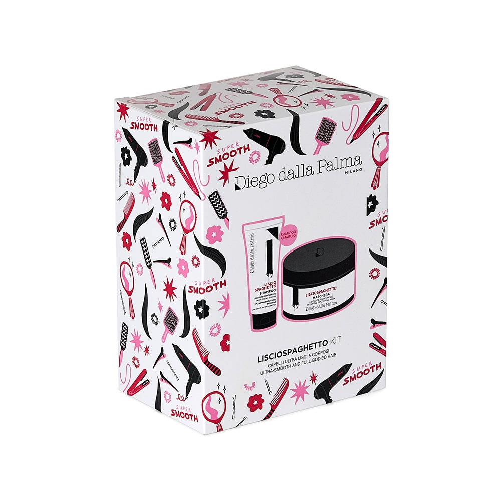 Diego Dalla Palma Milano Lisciospaghetto Kit Shampoo + Maschera Rimpolpante-2