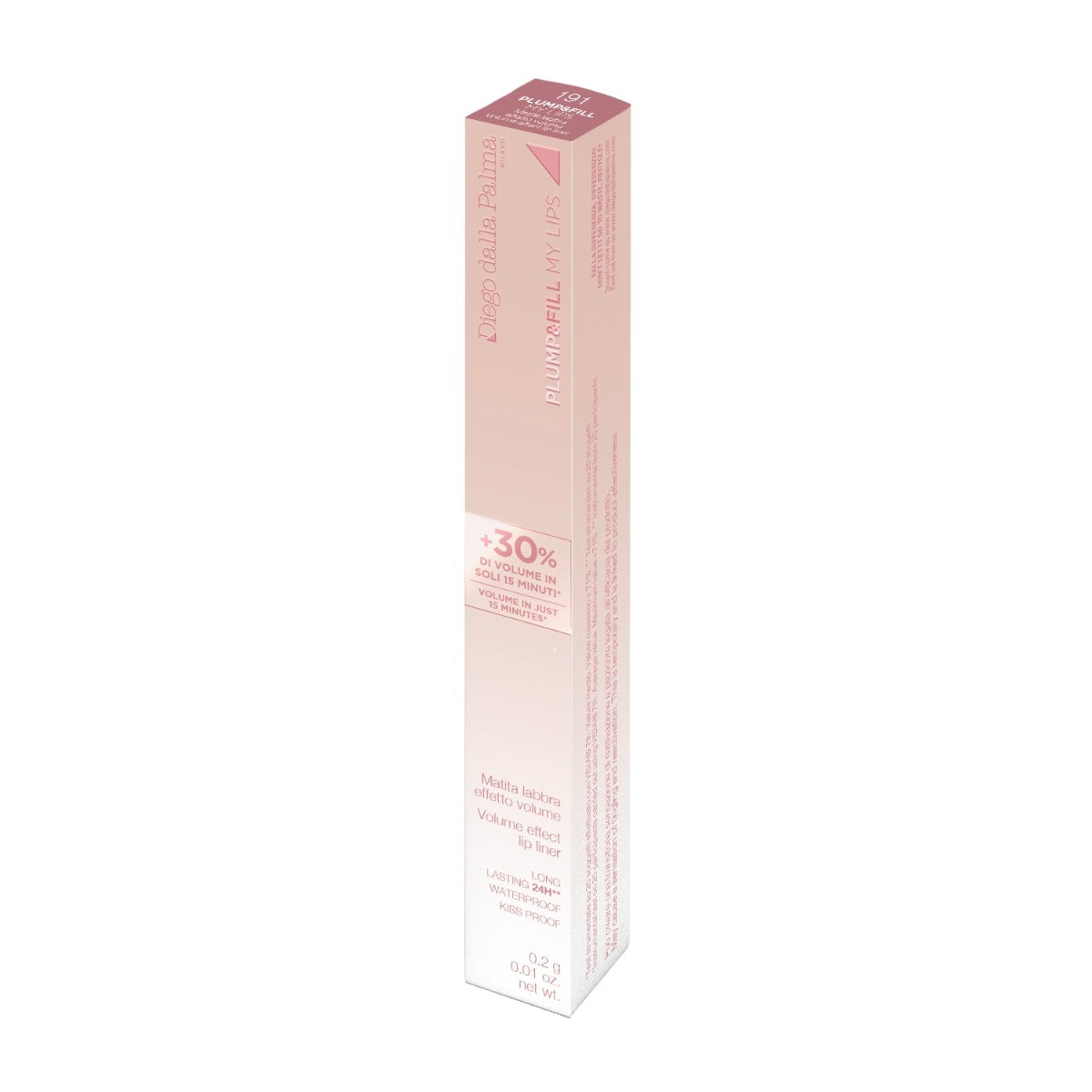 Diego Dalla Palma Milano Plump&Fill My Lips 191 Nude Rosato-3