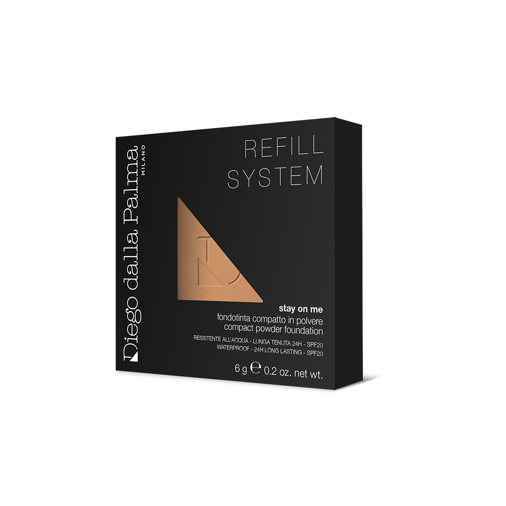 Diego Dalla Palma Milano Stay On Me Waterproof Powder Foundation SPF20 24H 55 Terracotta-3