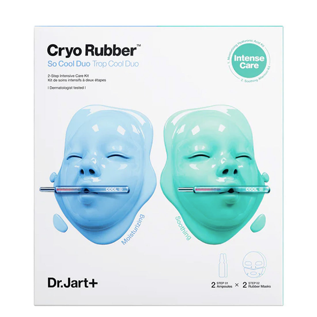 Dr.Jart+ Cryo Rubber Moisture Mask + Cryo Rubber Soothing Mask 
