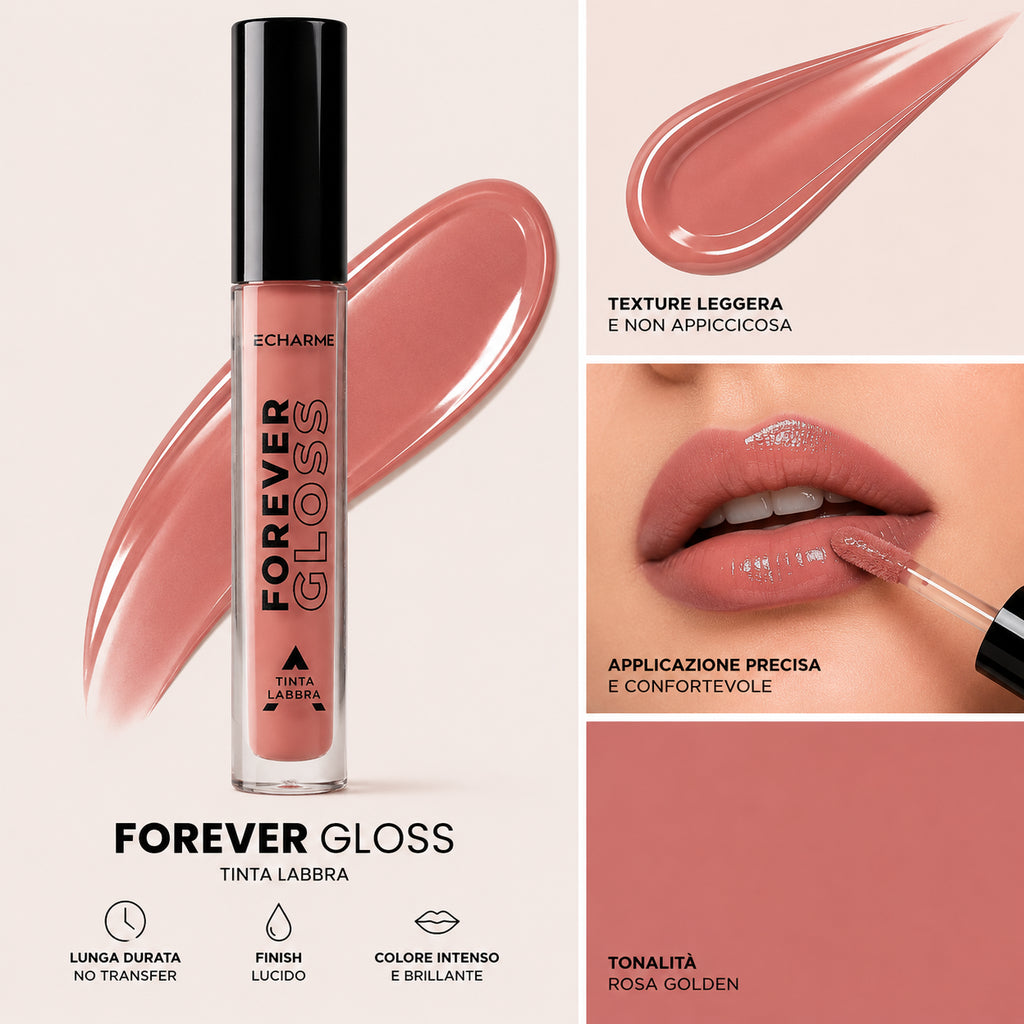 ECHARME Forever Gloss Rosa Golden-2