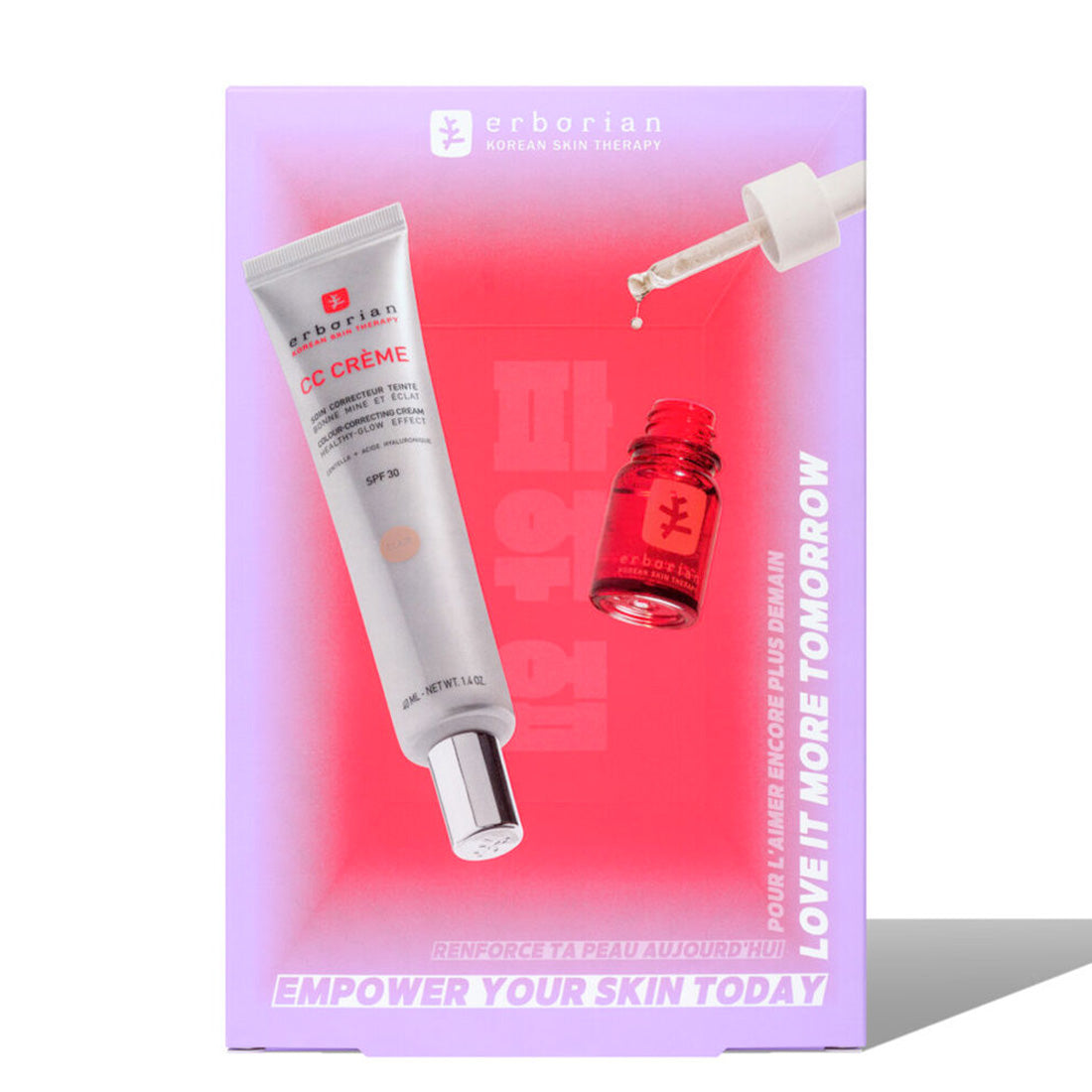 ERBORIAN Cc Crème + Skin Therapy Set Clair