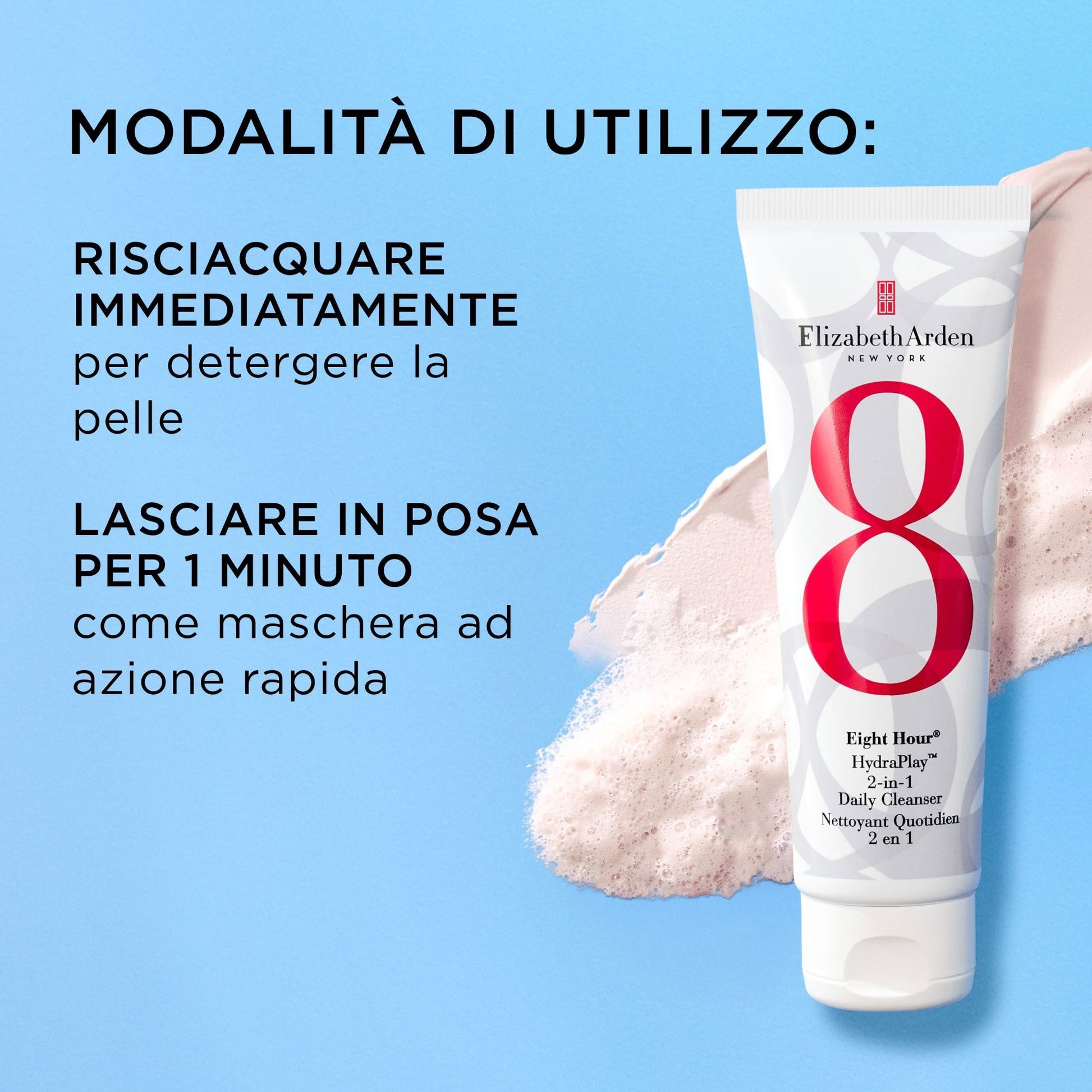 Elizabeth Arden Eight Hour HydraPlay 2in1 Daily Cleanser-5