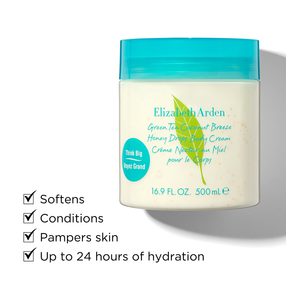 Elizabeth Arden Green Tea Coconut Breeze Honey Drops Body Cream-2