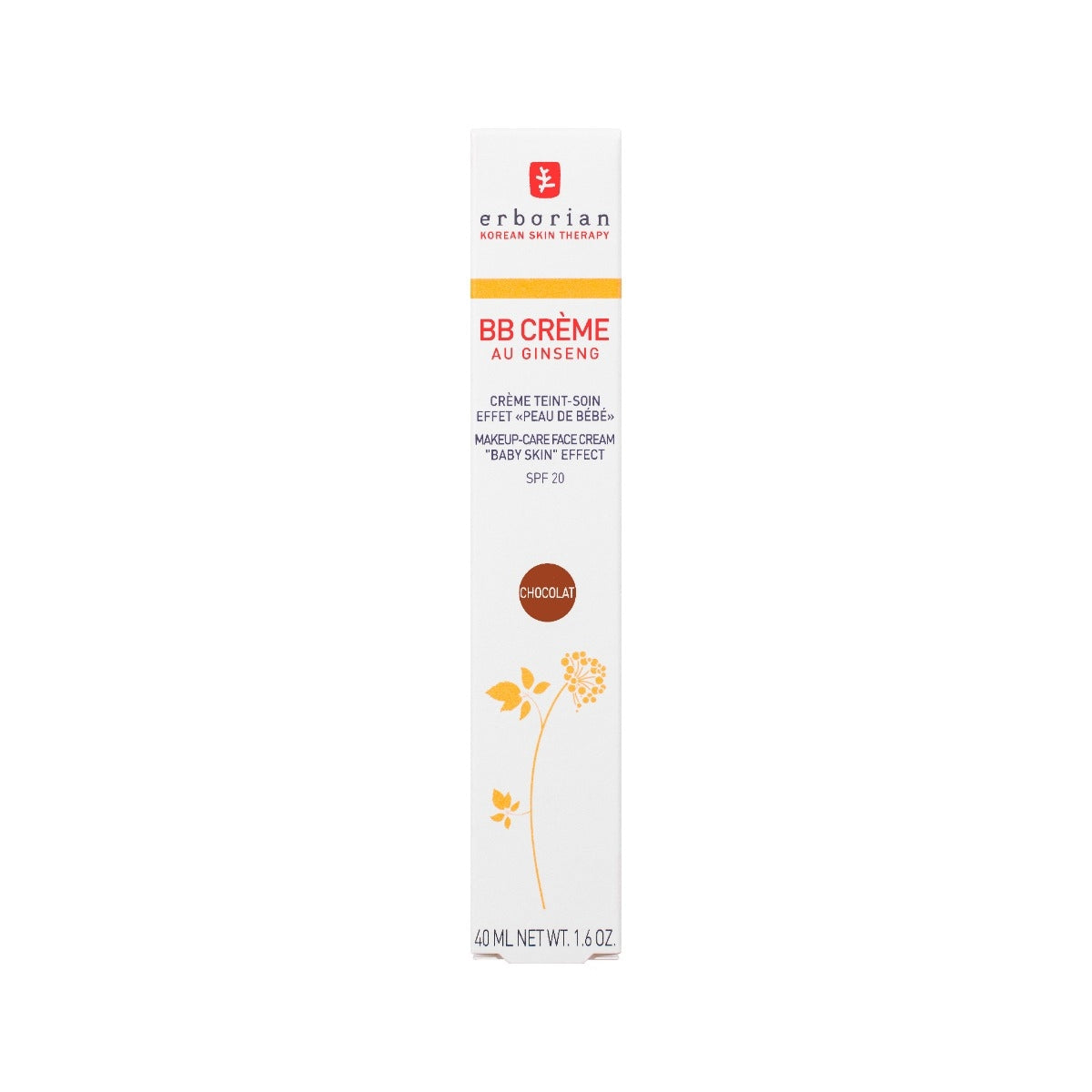 Erborian BB Crème Au Ginseng SPF20 Chocolat-2