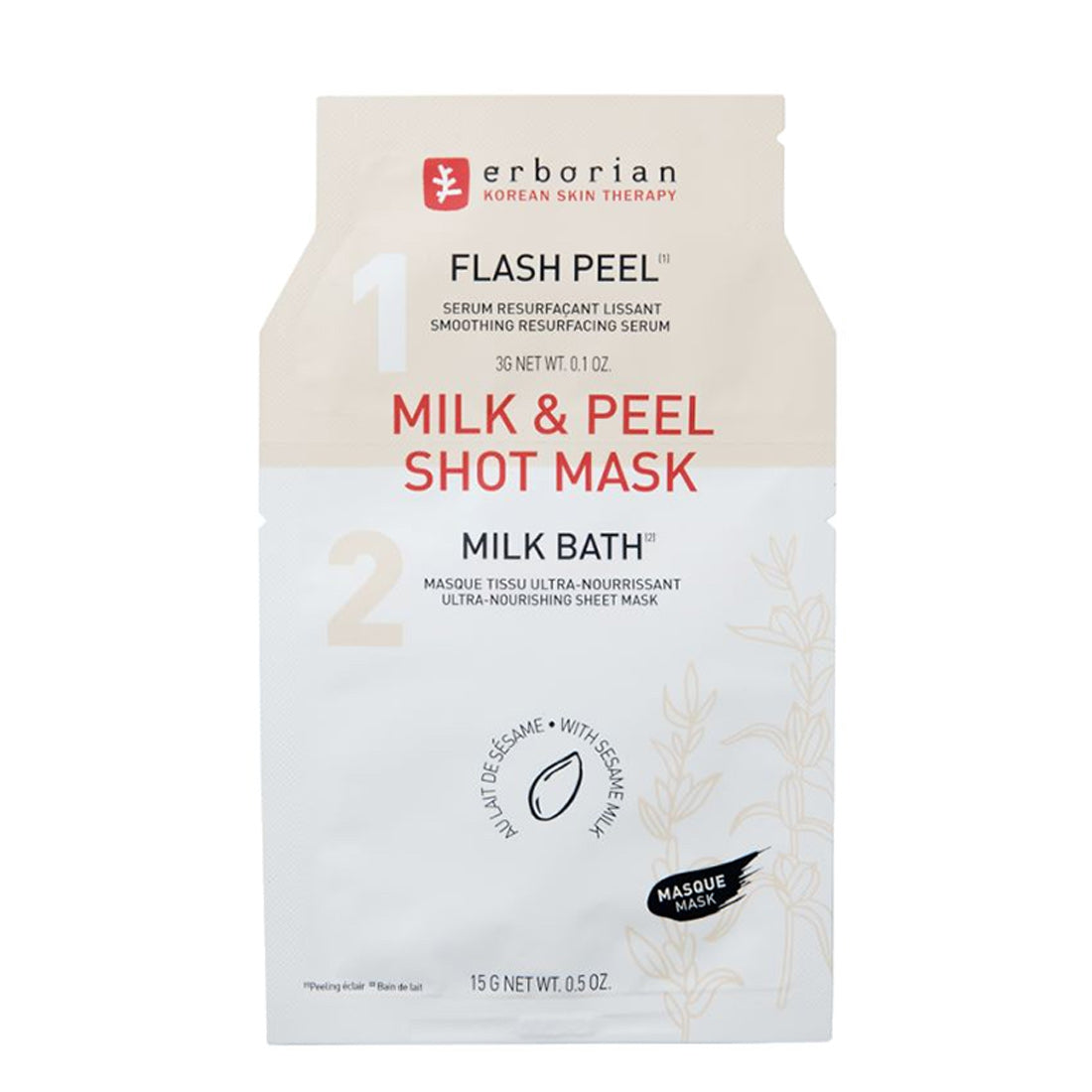 Erborian Milk & Peel Shot Mask