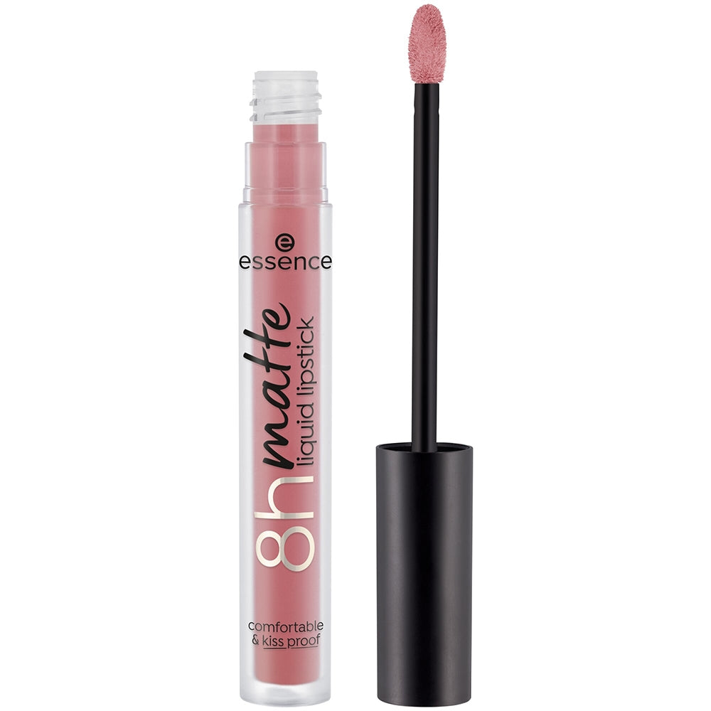 Essence 8H Matte Liquid 04 Rosy Nude-2