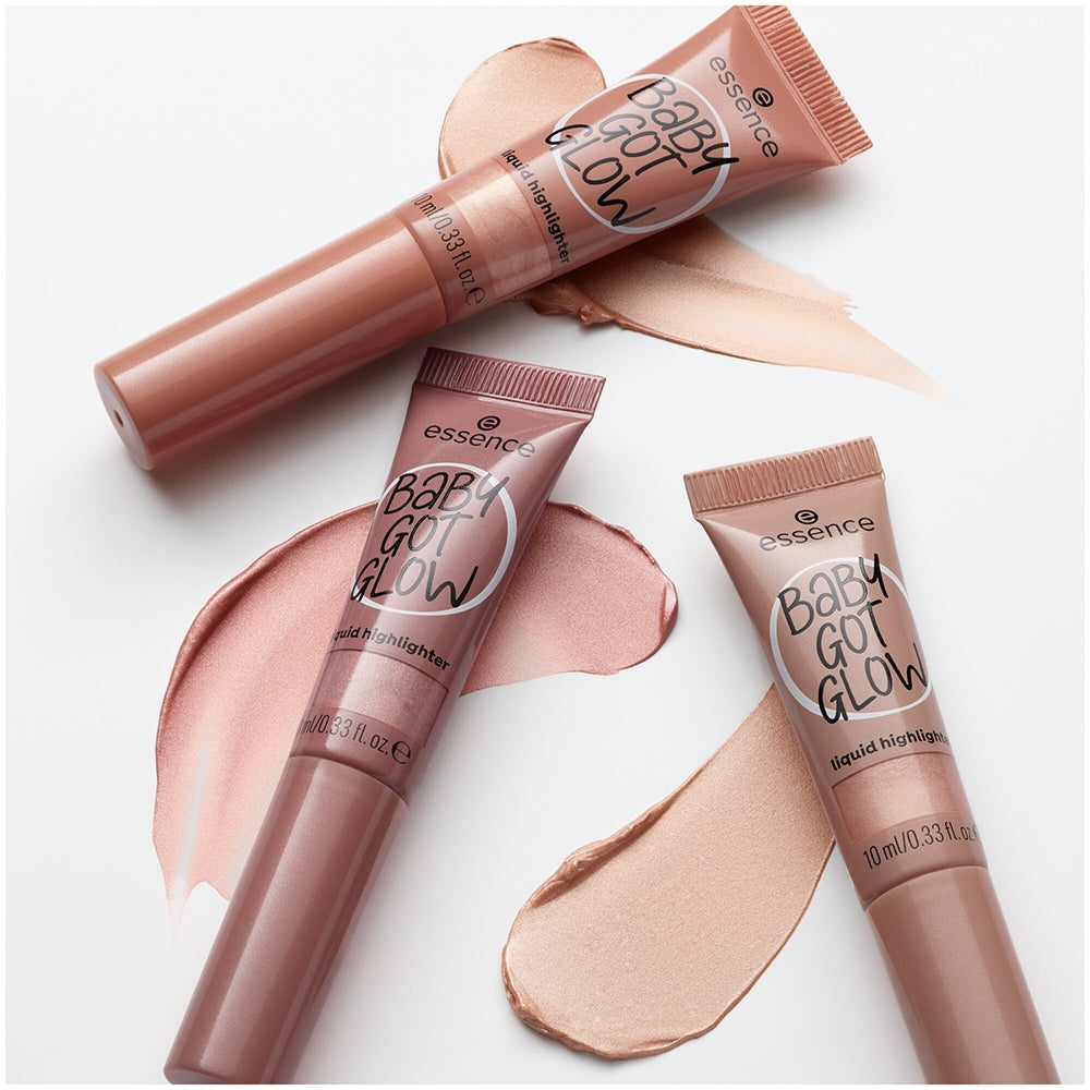Essence Baby Got Glow Liquid Highlighter 10 Sassy in Silk-5