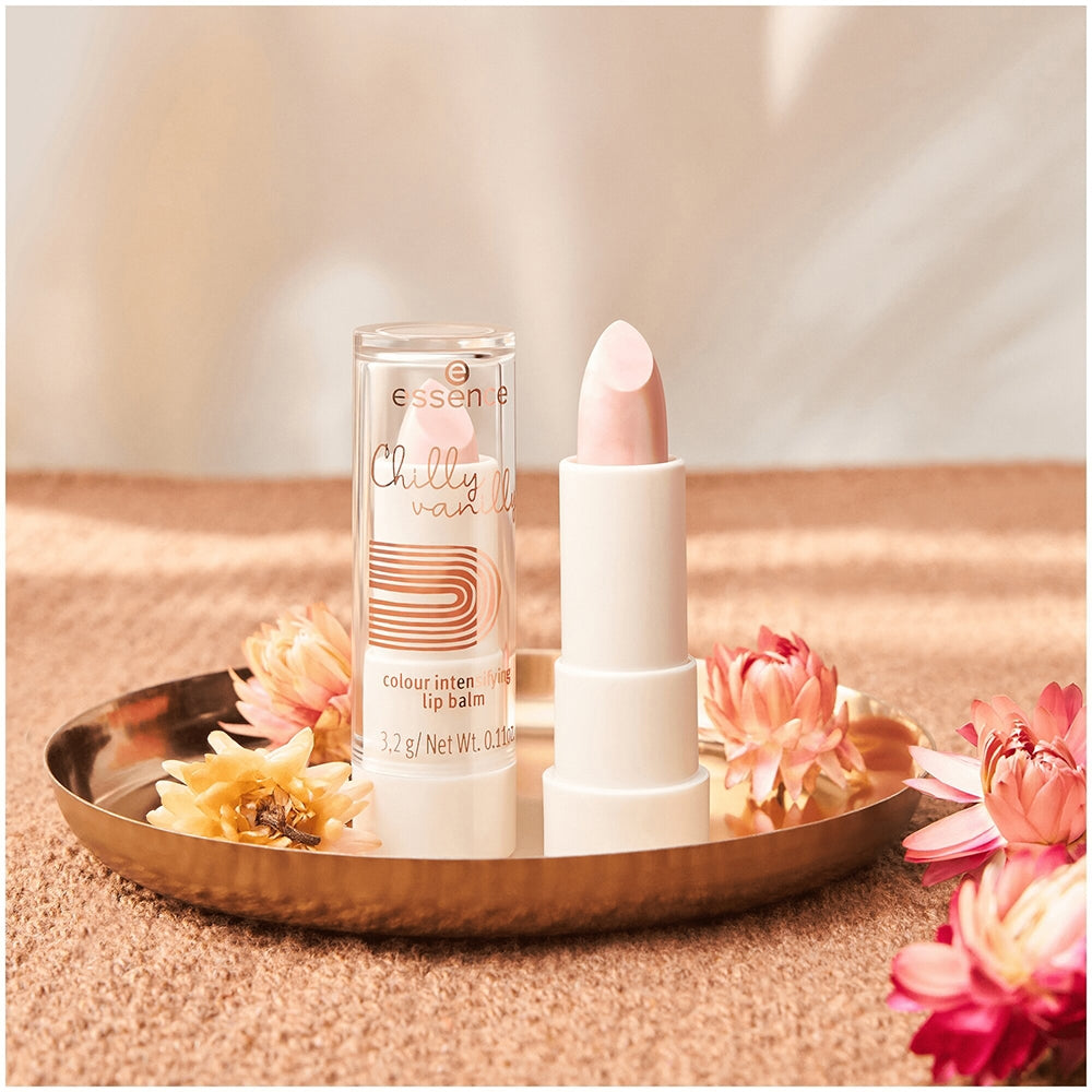 Essence Chilly Vanilly Colour Intensifying Lip Balm 01 So Vanilly-licious!-5
