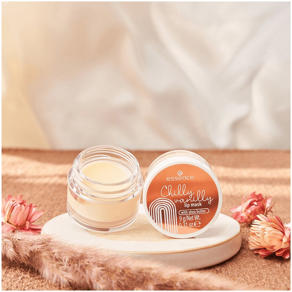 Essence Chilly Vanilly Lip Mask 01 Let's Get Cozy, Honey!-4