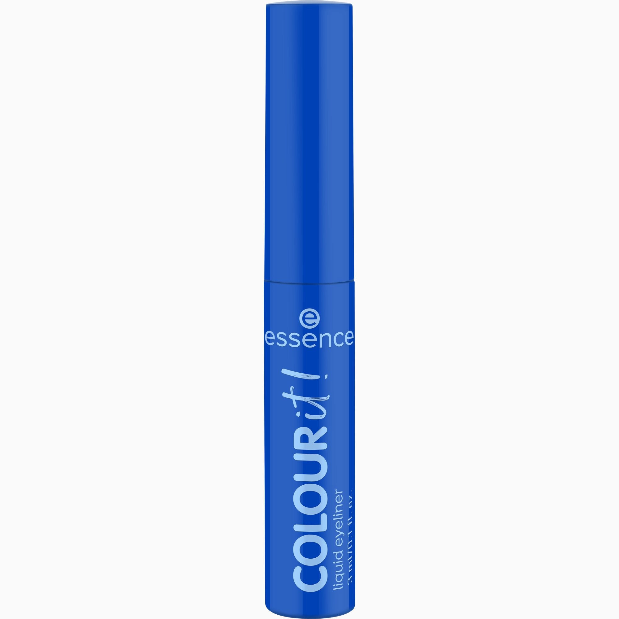 Essence Colour It! COLOUR it! Liquid eyeliner 01 Royal Blue-3