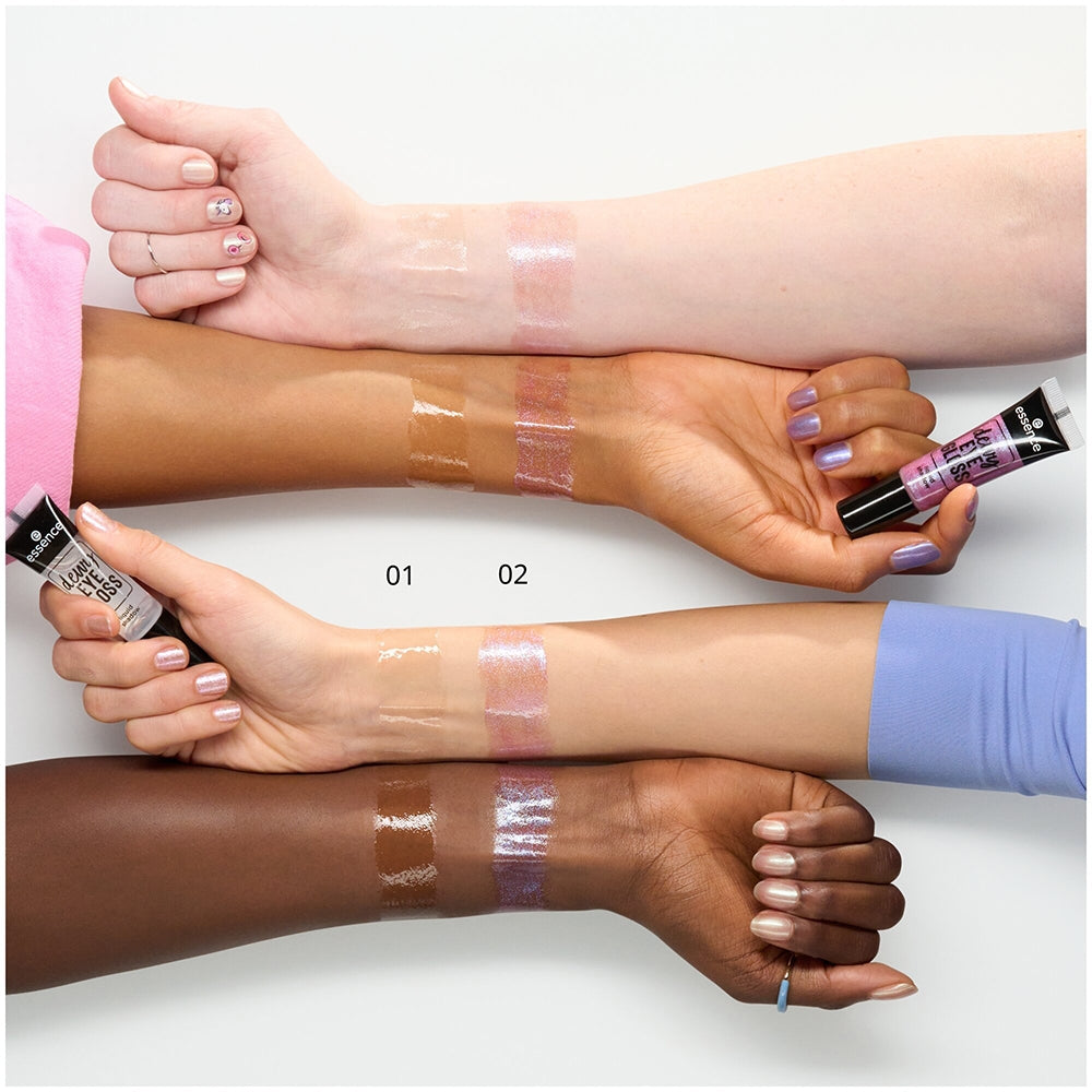Essence Dewy Eye Gloss Liquid Shadow 01 Crystal Clear-7