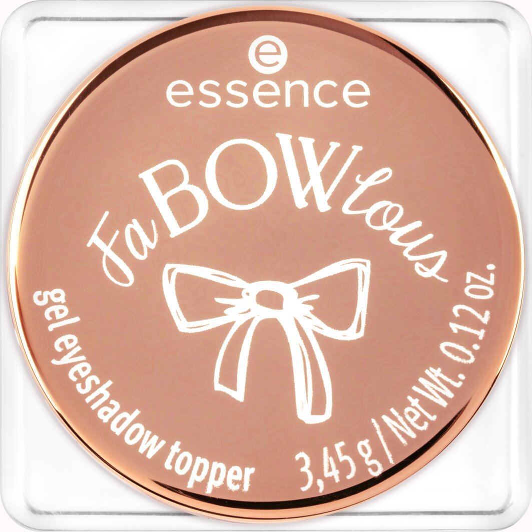 Essence Fabowlous Gel Eyeshadow Topper 01 Bow, So Dazzling!-2