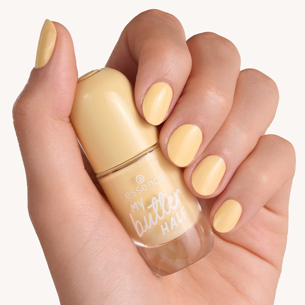 Essence Gel Nail 63 MY butter HALF-3