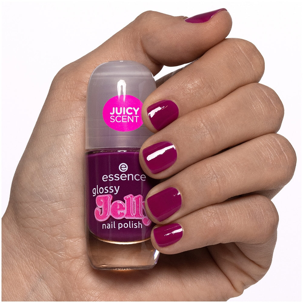 Essence Glossy Jelly Nail Polish 01 Summer Splash-6