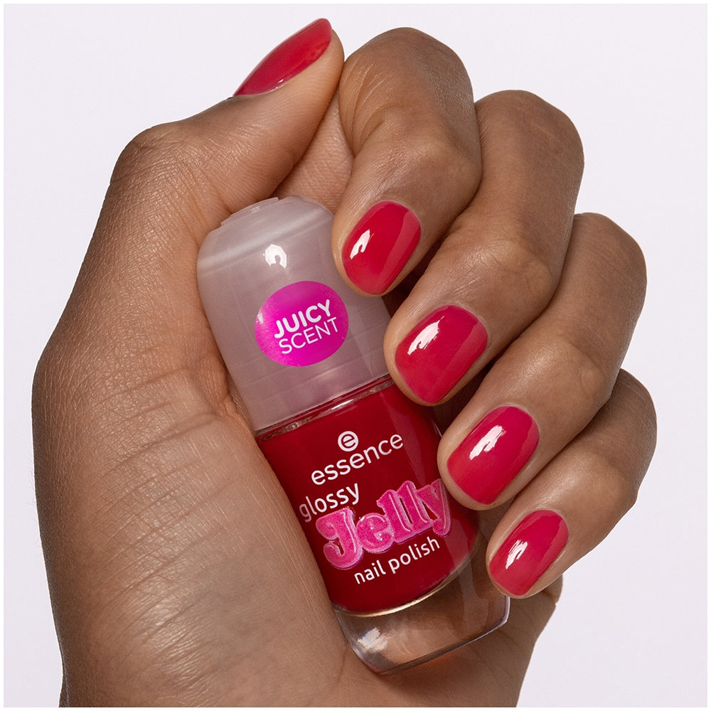 Essence Glossy Jelly Nail Polish 02 Candy Gloss-7