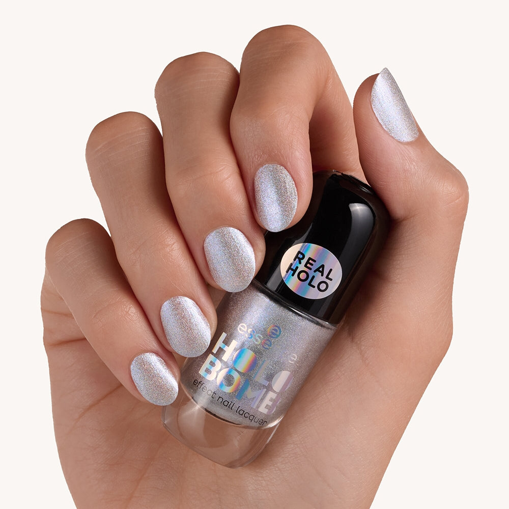 Essence Holo Bomb Effect Nail 01 Ridin' Holo-3