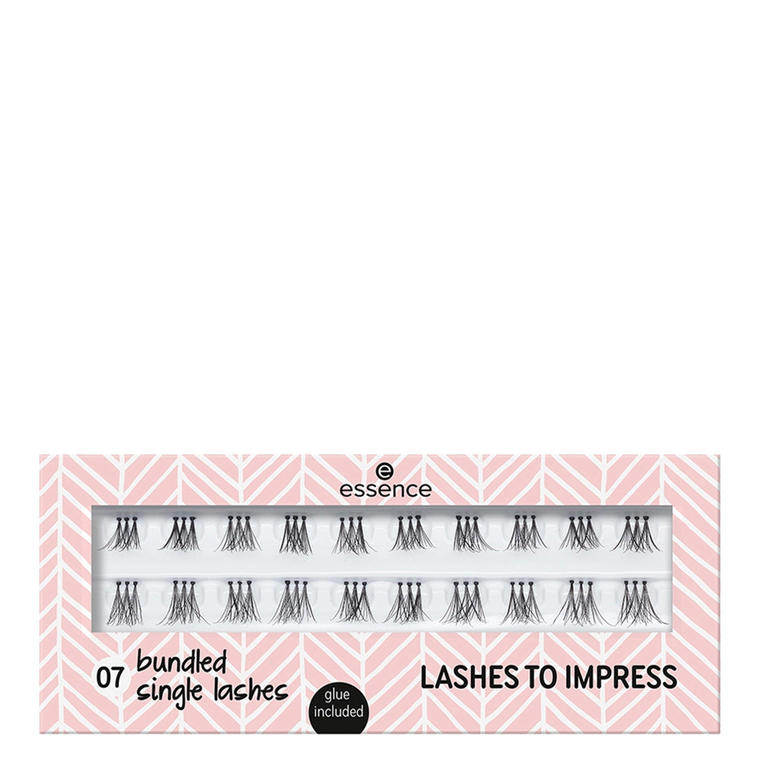 Essence Lashes To Impress+Glue 07 Bundled Single Lashes