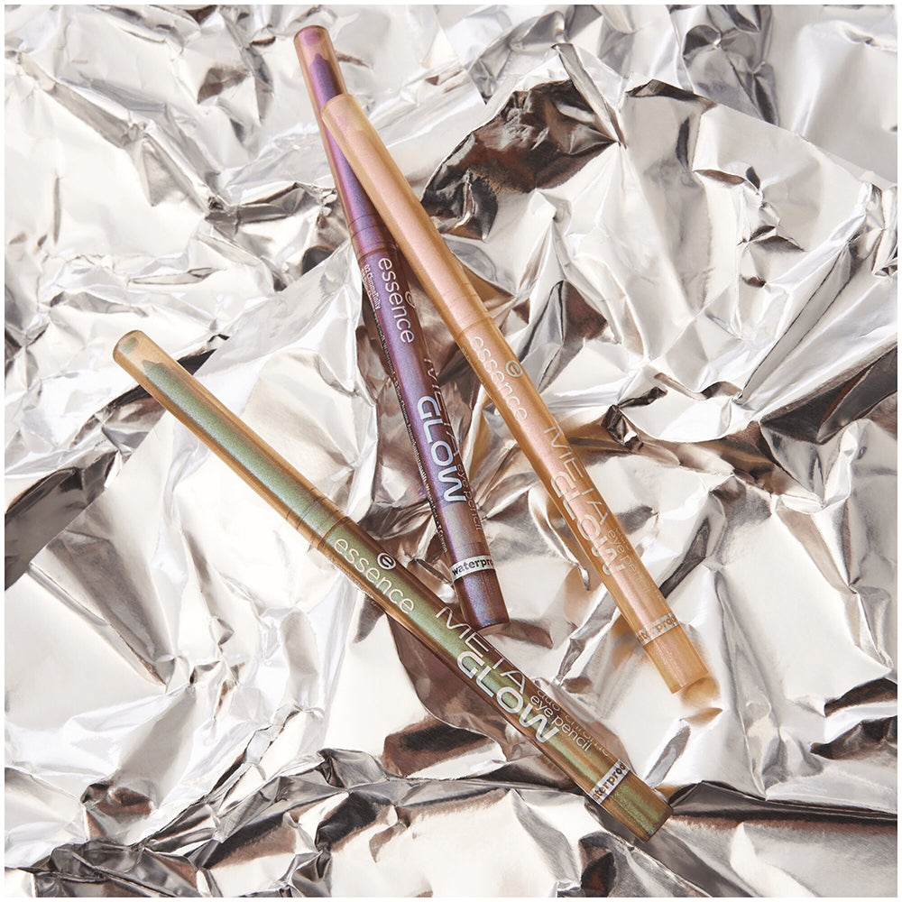 Essence Meta Glow Duo Chrome Eye Pencil Waterproof 01 Chromatic Love-7