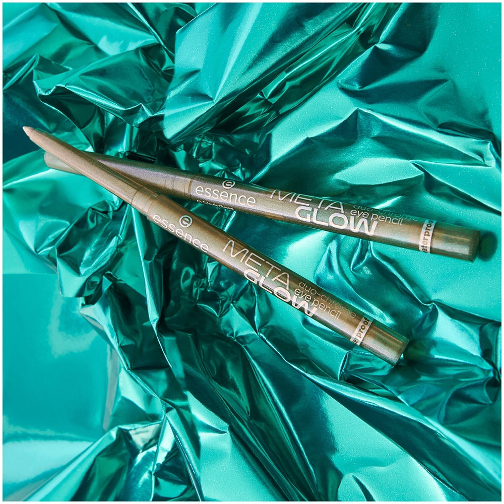 Essence Meta Glow Duo Chrome Eye Pencil Waterproof 03 Galactic Chrome-9