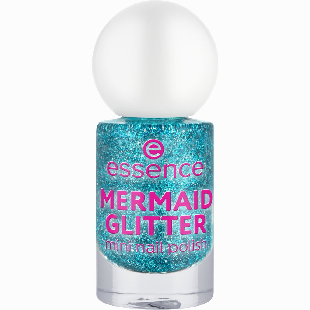 Essence Mini Nail Polish 07 Mermaid Glitter-2