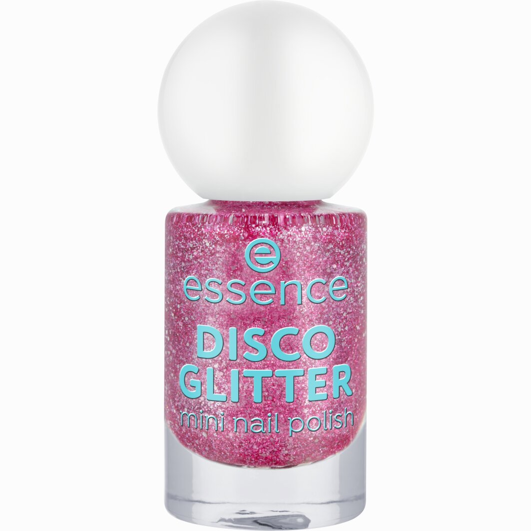 Essence Mini Nail Polish 08 Disco Glitter-2