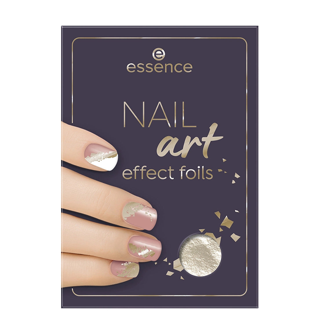 Essence Nail Art Effect Foils 01 Golden Galaxy