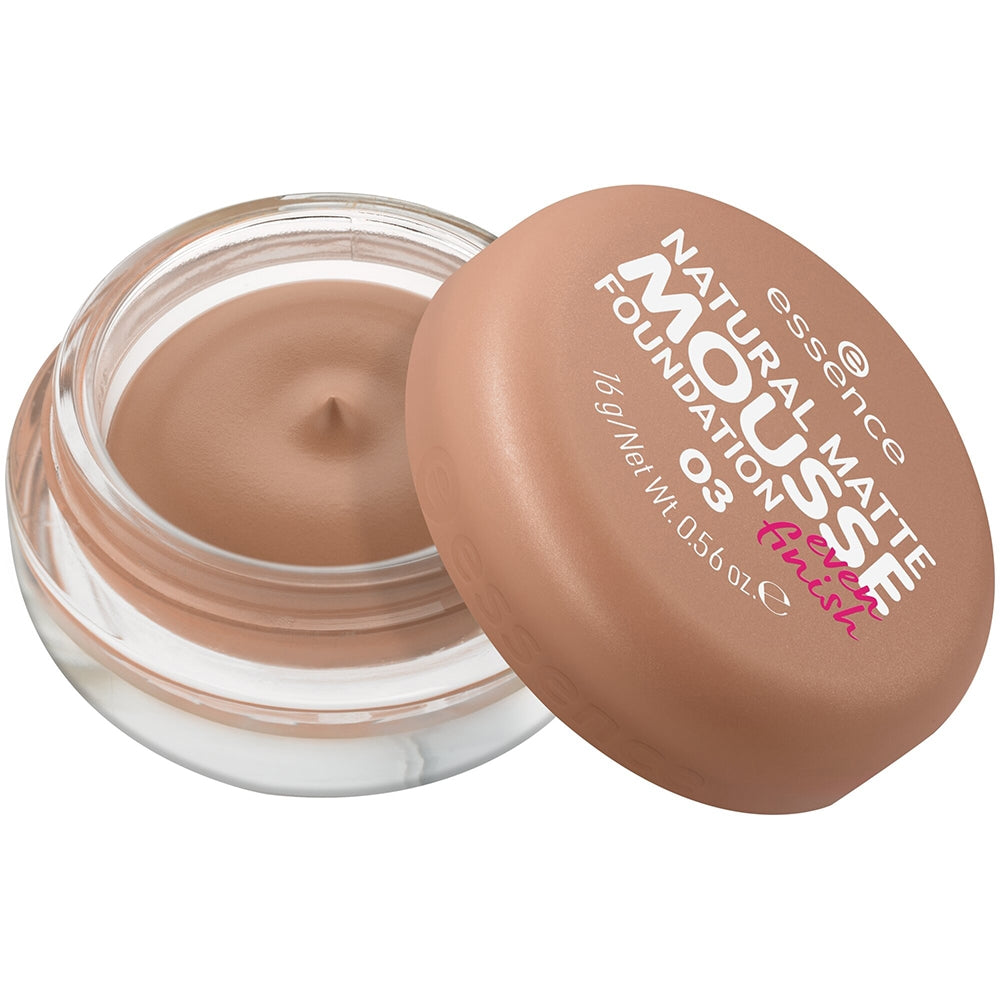 Essence Natural Matte Mousse Foundation 03-2