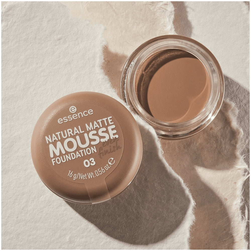 Essence Natural Matte Mousse Foundation 03-7