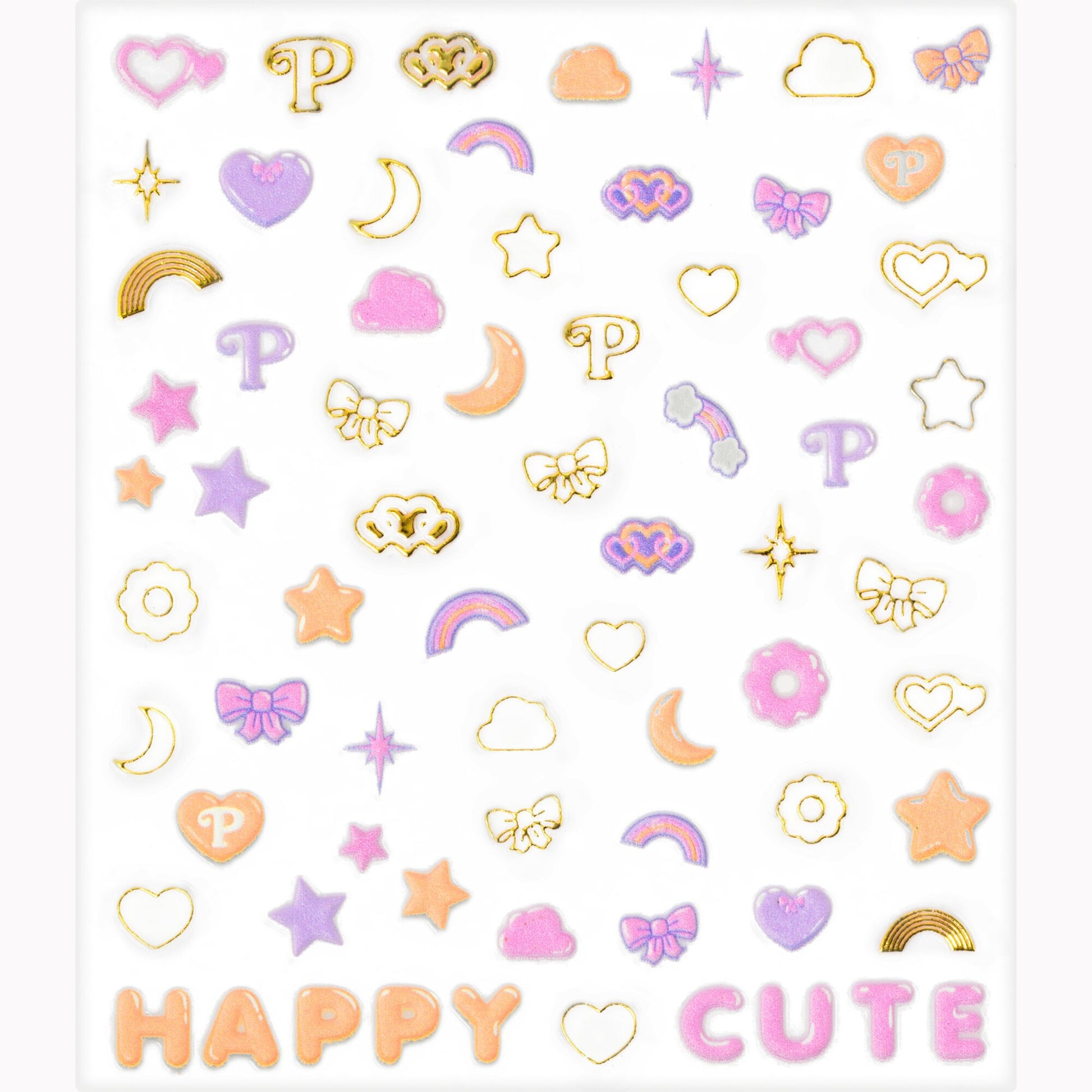 Essence Polly Pocket Scented Nail Stickers 01 Believe In The Little Things!-2
