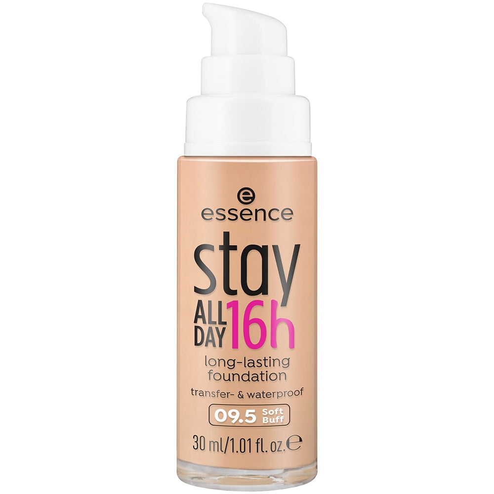 Essence Stay All Day 16H Long-Lasting Foundation 09.5 Soft Buff-2