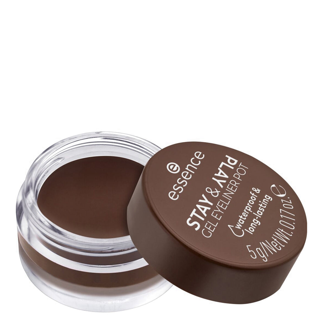 Essence Stay & Play Gel Eyeliner Pot 02 Brown
