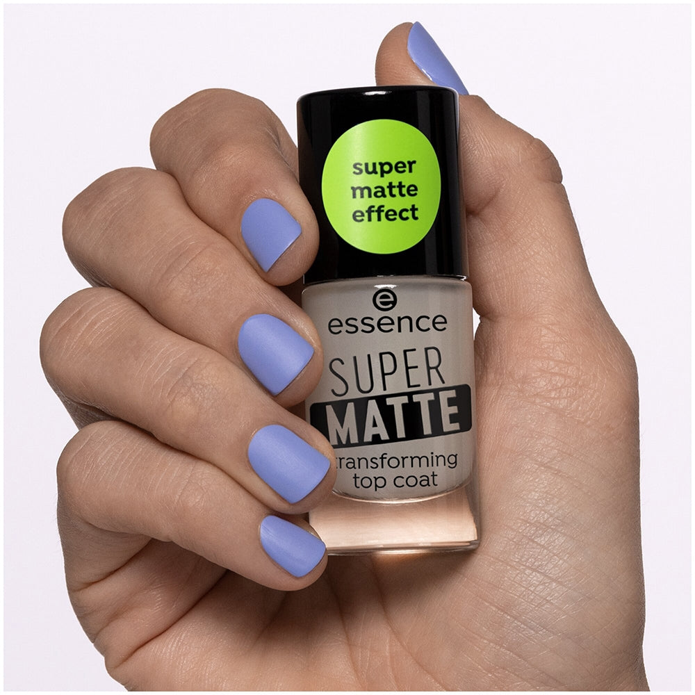 Essence Super Matte Trasforming Top Coat-5