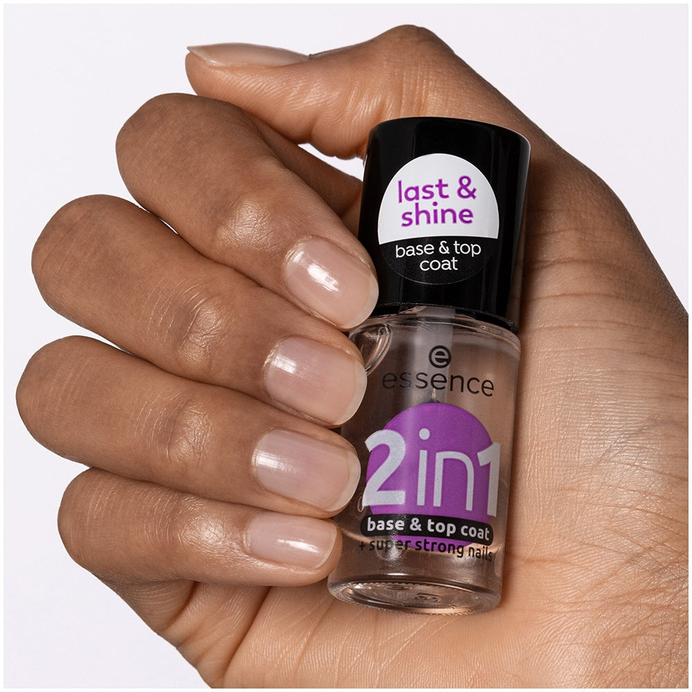 Essence Super Strong 2in1 Base&Top Coat-4