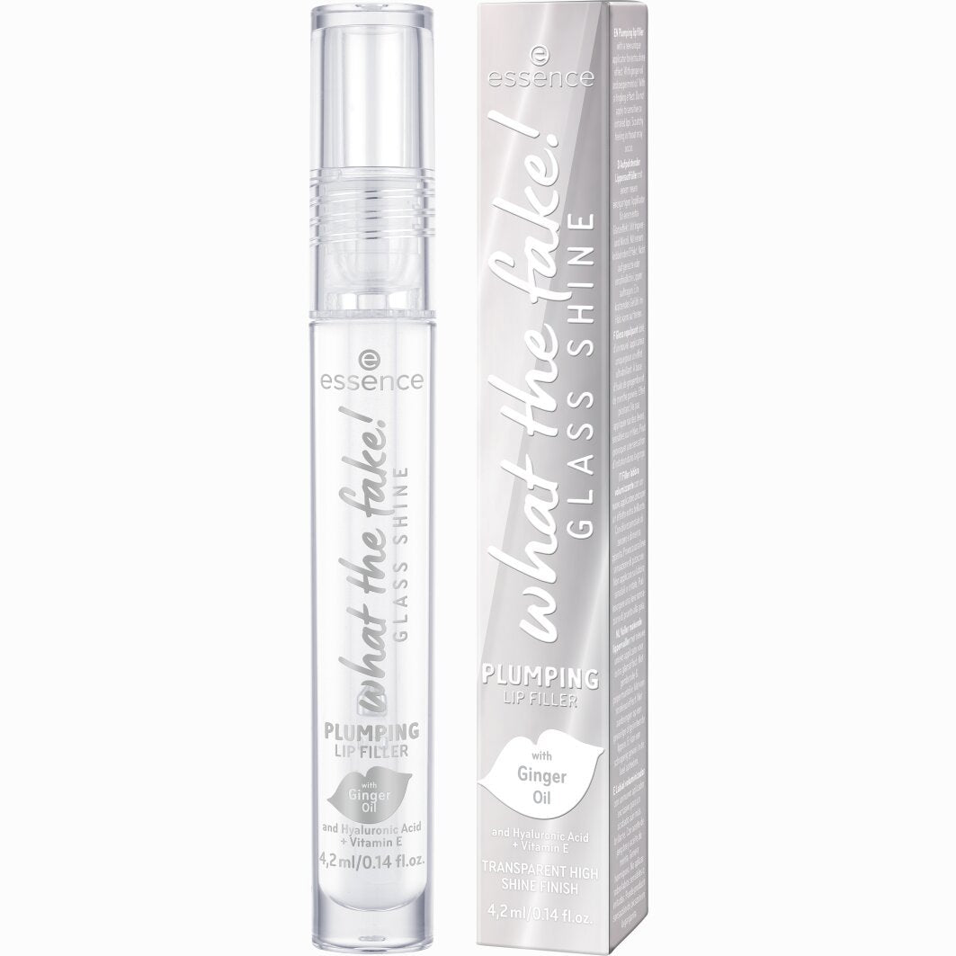 Essence What The Fake! Glass Shine Plumping Lip Filler 01 Oh So Glassy!-2