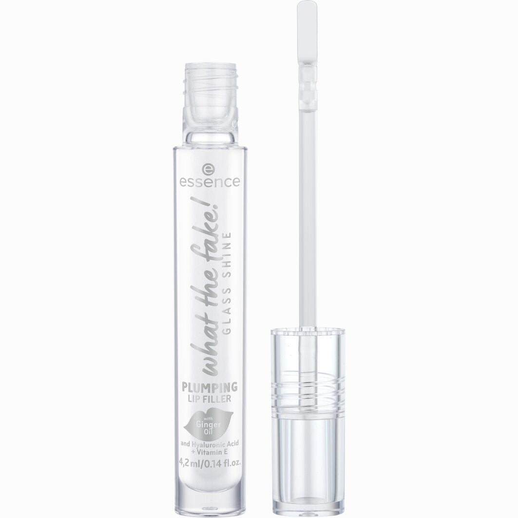 Essence What The Fake! Glass Shine Plumping Lip Filler 01 Oh So Glassy!-3