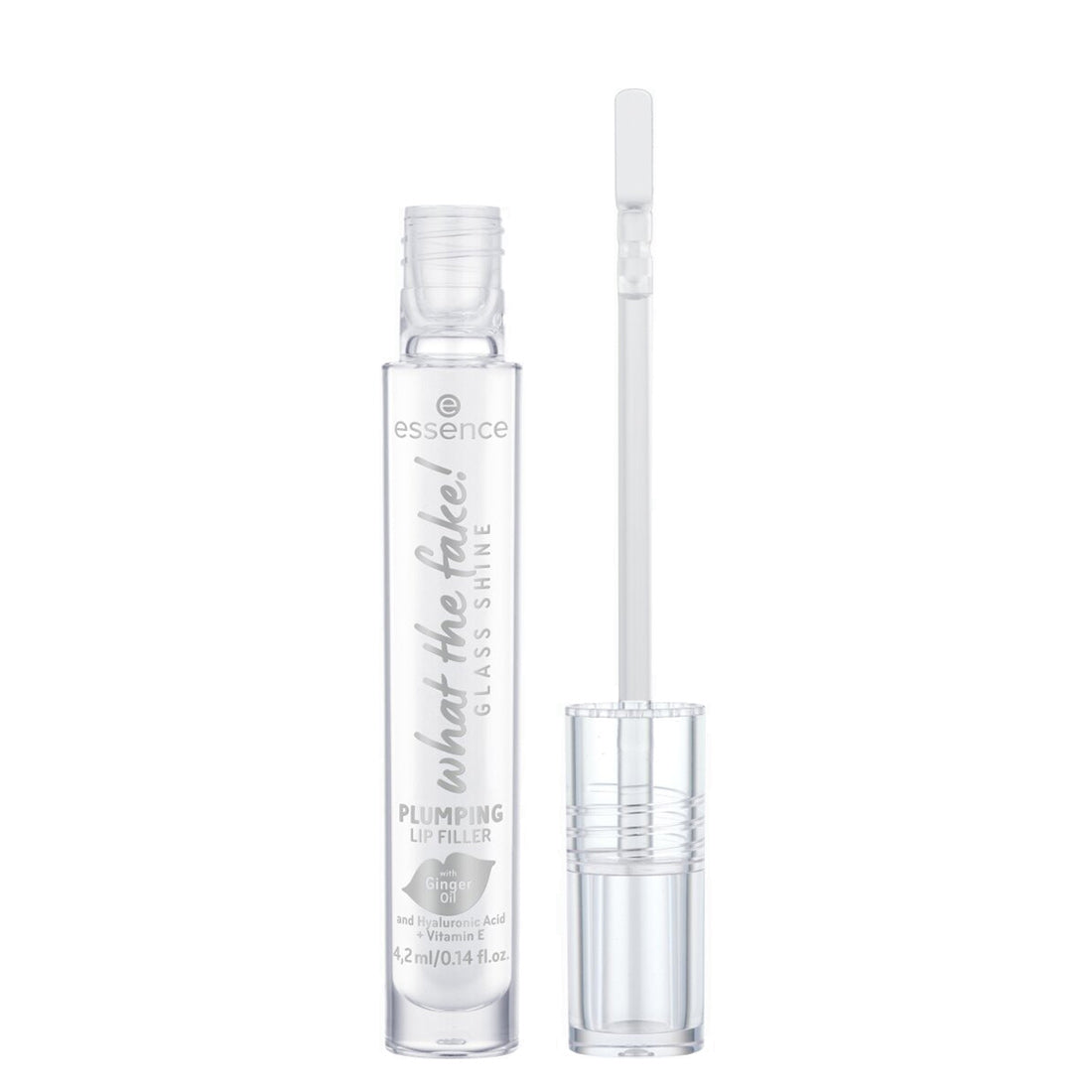 Essence What The Fake! Glass Shine Plumping Lip Filler 01 Oh So Glassy!