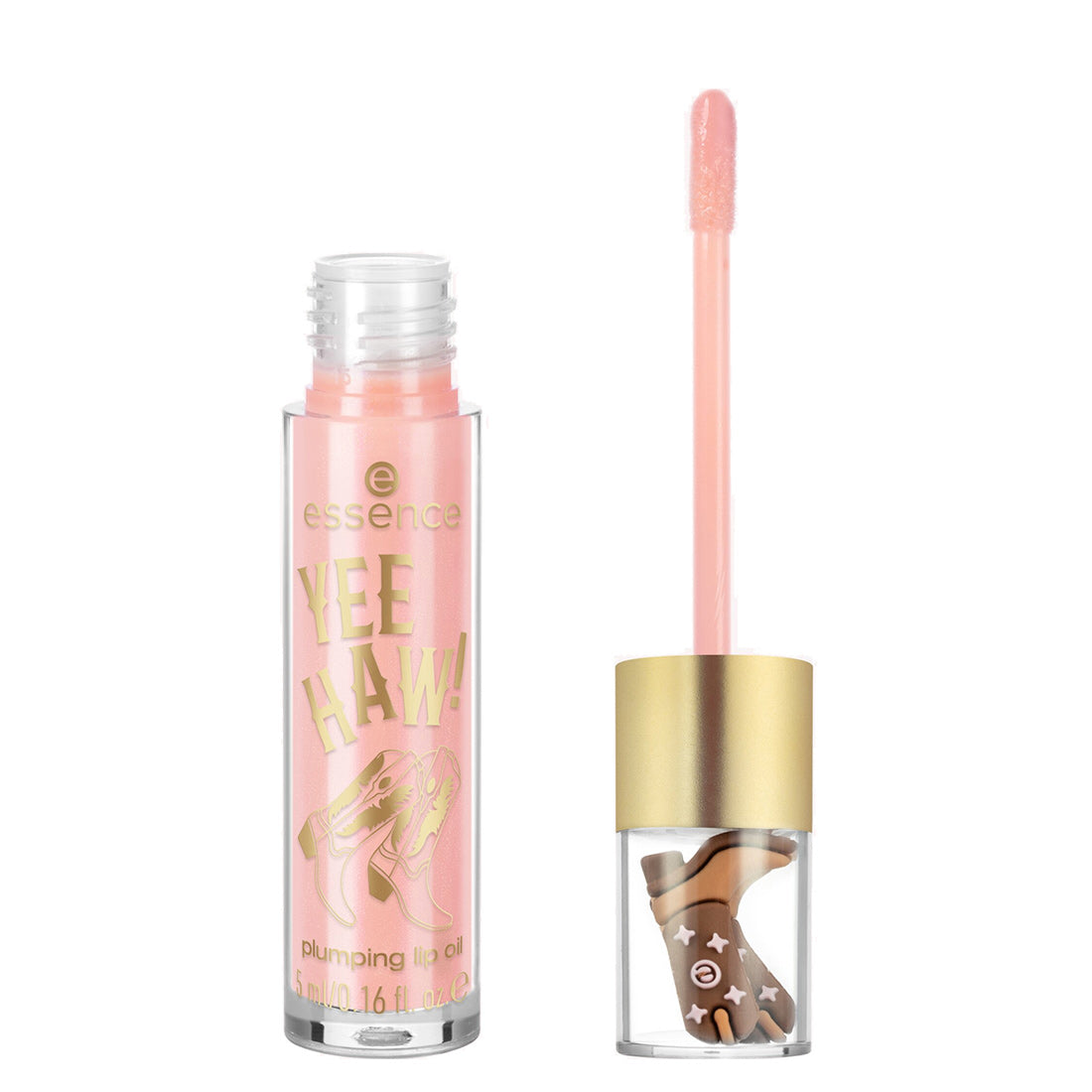 Essence Yee Haw! Plumping Lip Oil 01 Boots On, Carry On!