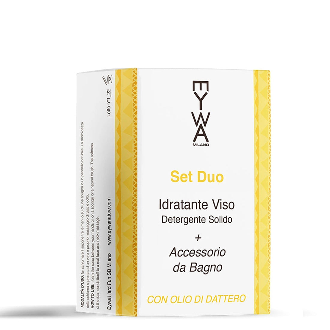 Eywa Idratante Viso Detergente Solido e Portasapone 