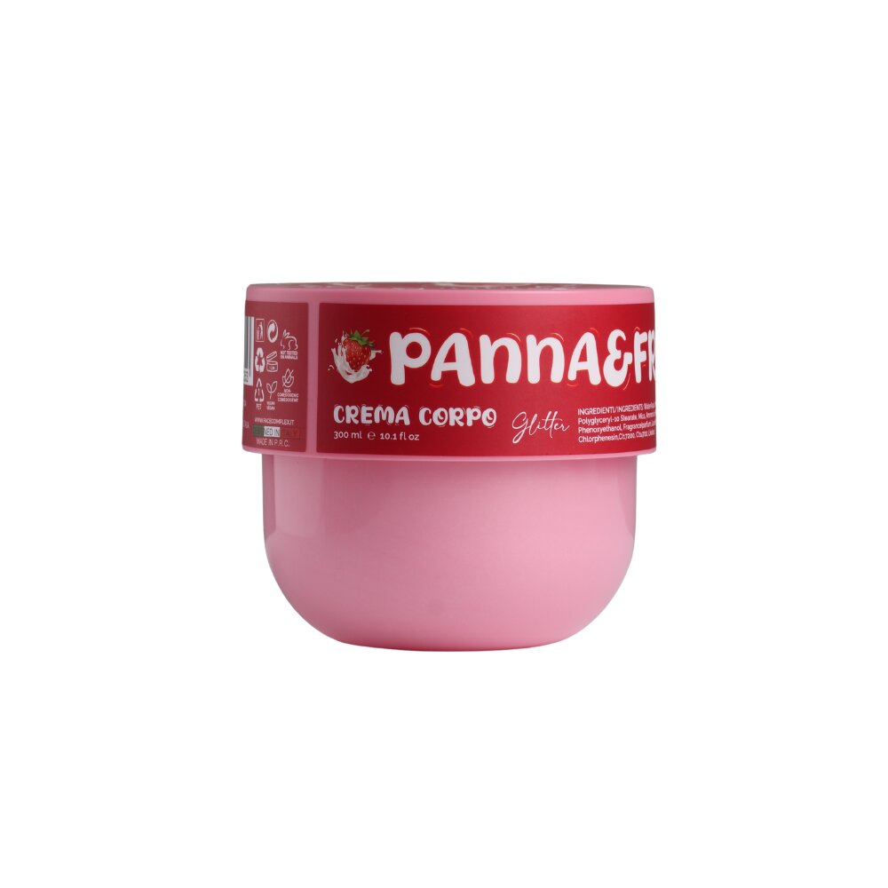 FACE COMPLEX Corpo Glitter Panna E Fragola 