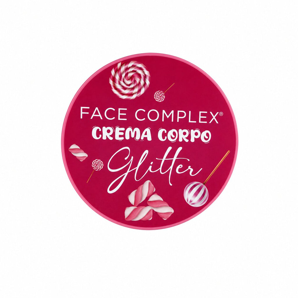 FACE COMPLEX Corpo Glitter Zucchero Filato -2
