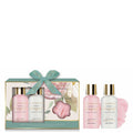 FACE COMPLEX Shower Gel 100 ml + Body Lotion 100 ml + Bath Puff Set