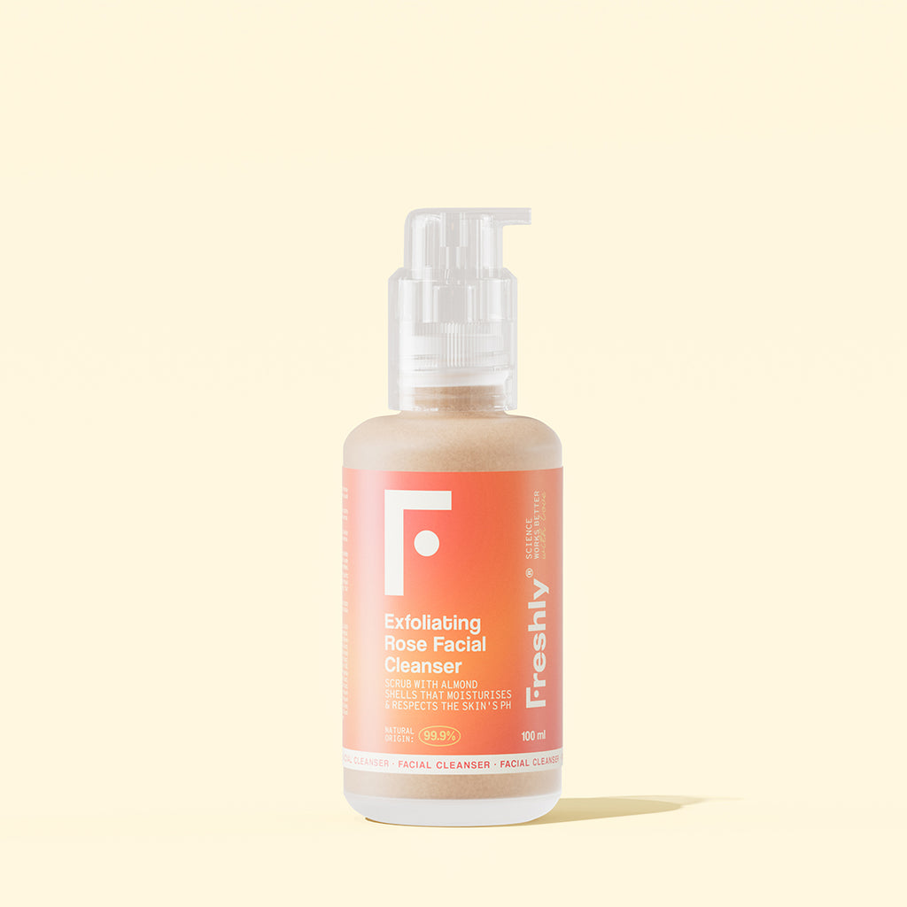 FRESHLY Exfoliating Rose Facial Cleanser -2
