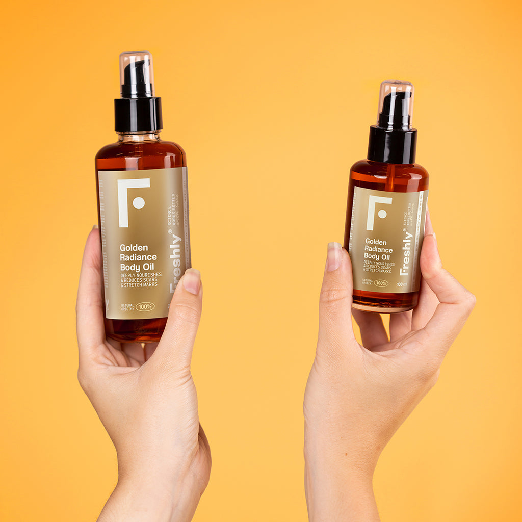 FRESHLY Golden Radiance Body Oil -2