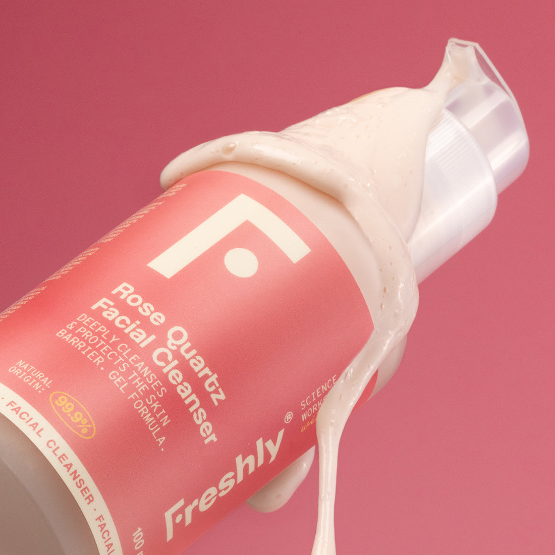 FRESHLY Rose Quartz Facial Cleanser -3