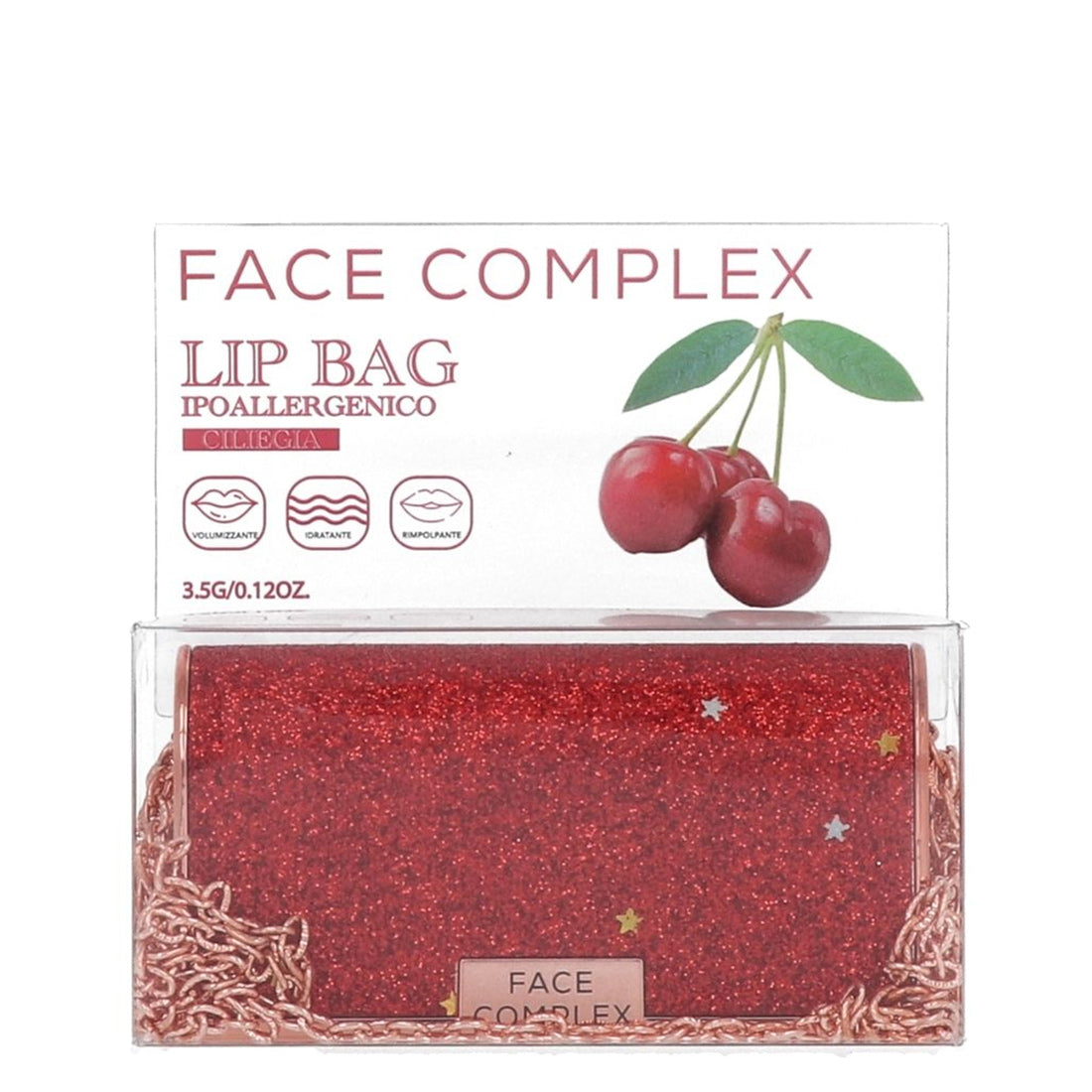 Face Complex Lip Bag + Lip Balm Ciliegia