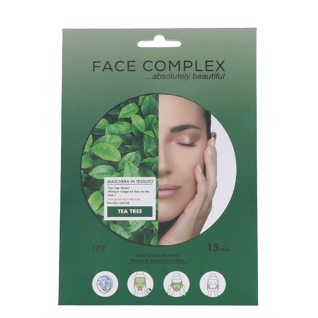 Face Complex Maschera in Tessuto Tea Tree