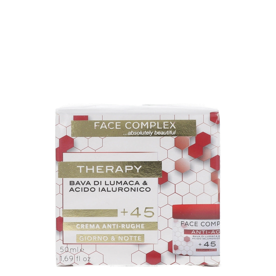 Face Complex Therapy Bava di Lumaca & Acido Ialuronico Crema Antirughe +45