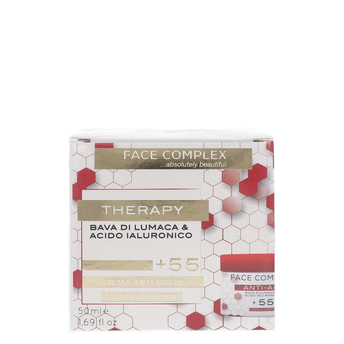 Face Complex Therapy Bava di Lumaca & Acido Ialuronico Crema Antirughe +55