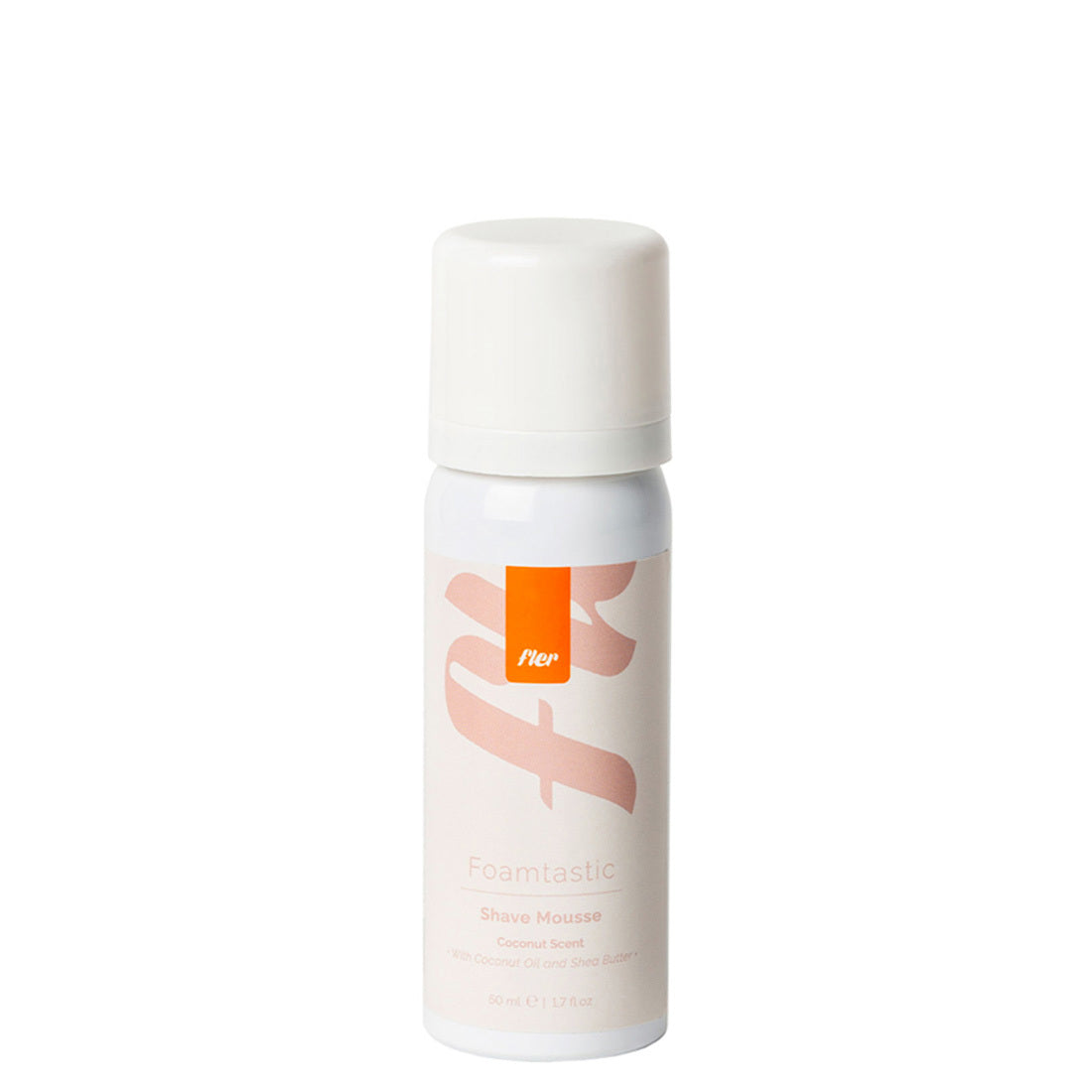 Fler Foamtastic Shave Mousse Coconut Scent